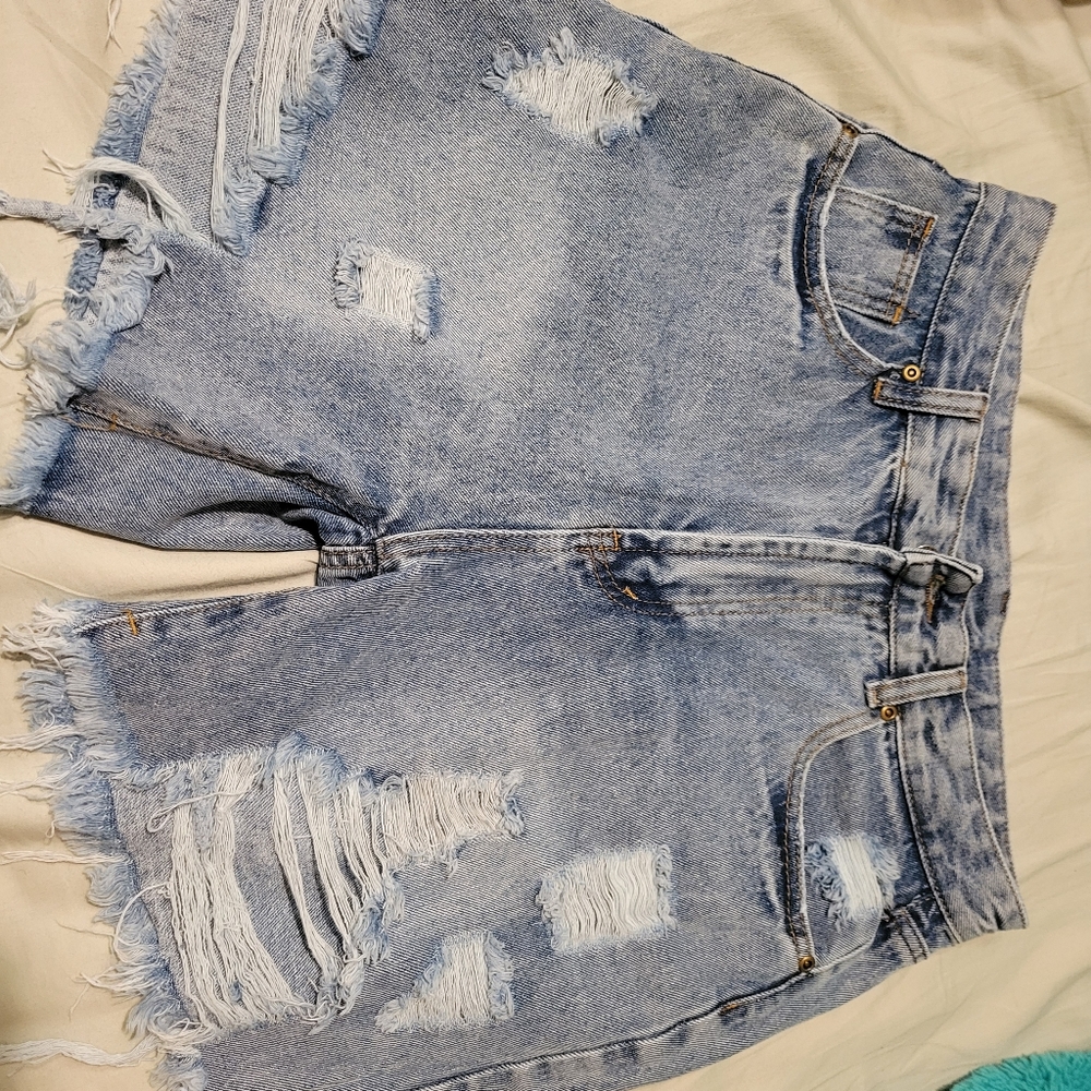 Denim geans Short L